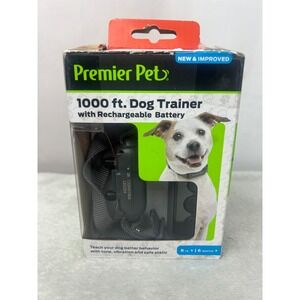 Premier Pet‎ 1000 ft Dog Trainer Rechargeable GDT00-17994 Static Tone Vibration